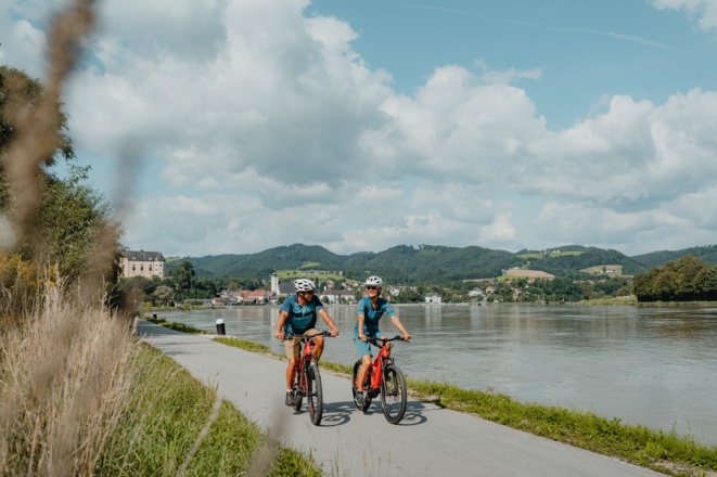 Radtour am Donauradweg Grein