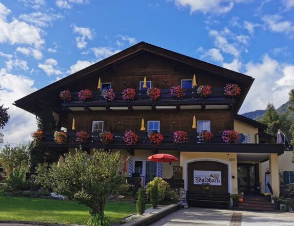 Hausansicht Appartementhaus Waldhorn