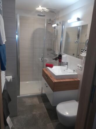 Badezimmer Appartementhaus Waldhorn