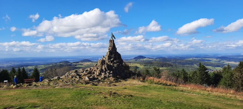Fliegerdenkmal auf der Wasserkuppe