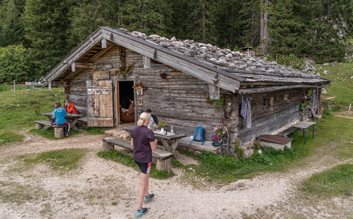 Der Rundumkaser auf der Moosenalm