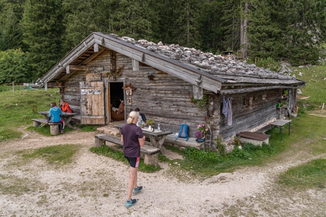 Der Rundumkaser auf der Moosenalm