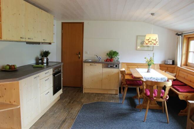 Wohnküche Wohnung Kanzelwand