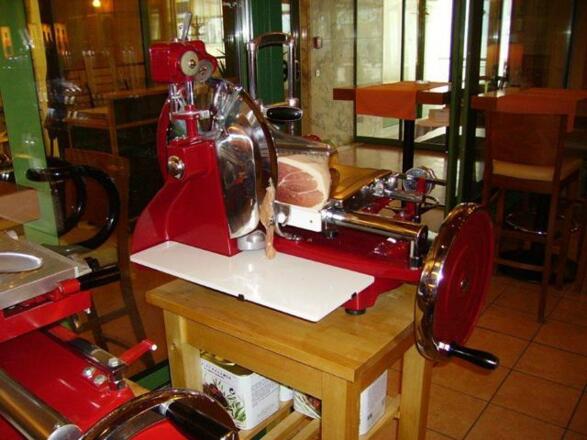 Prosciutto-Maschine