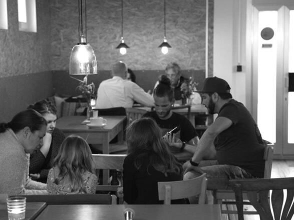 Gemütliches Verweilen in der Moserei