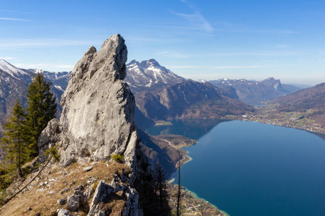 Markante Gratschneide zwischen Schoberstein und Mahdlgupf.