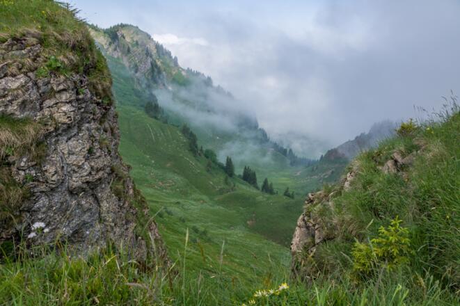 Abstuhl mit Blick in den Gunten