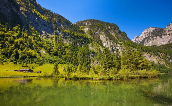Das südliche Ende des Königssees