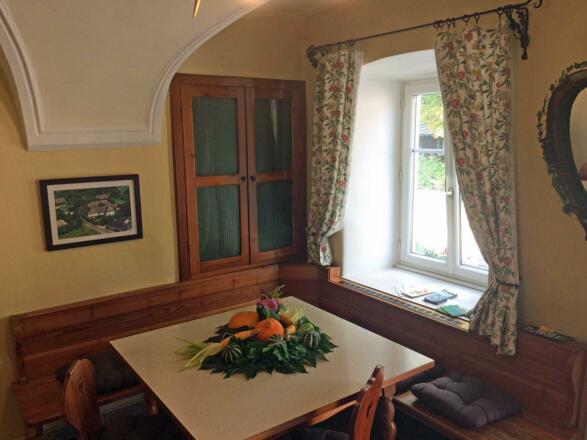 Gasthaus Baumgarten Sitzecke im Foyer