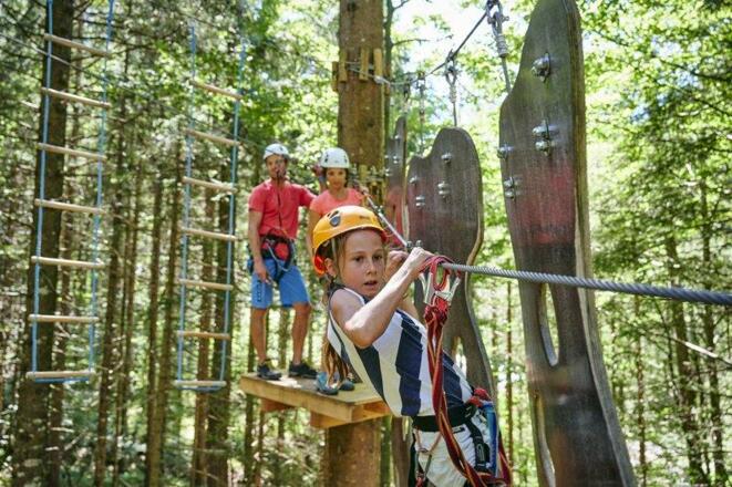Familienspaß im Kletterpark Brandnertal (c) Alex K