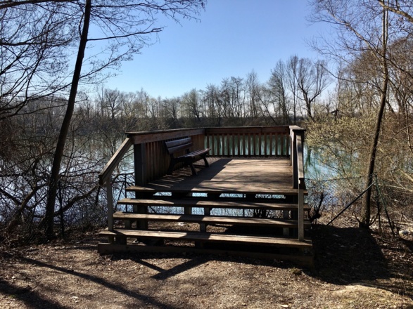 Aussichtsplattform am Neufahrner Mühlseen