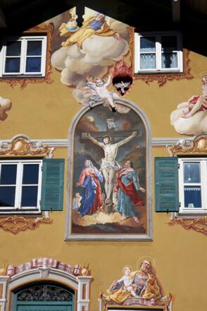 Lüftlmalerei Mittenwald