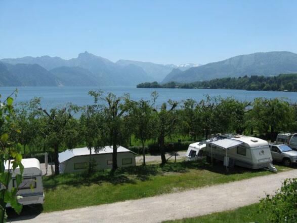 Campingplatz Altmünster Aussicht