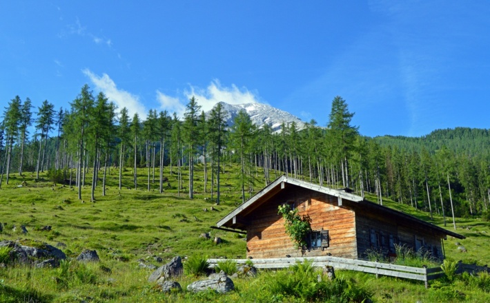 Die Stubenalm am Watzmann