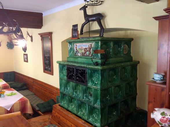 Gasthaus Baumgarten Kamin Gaststube