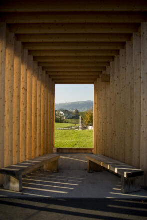 BUS:STOP Krumbach, Haltestelle Glatzegg