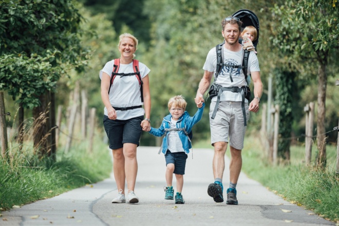 Familie im Eichental