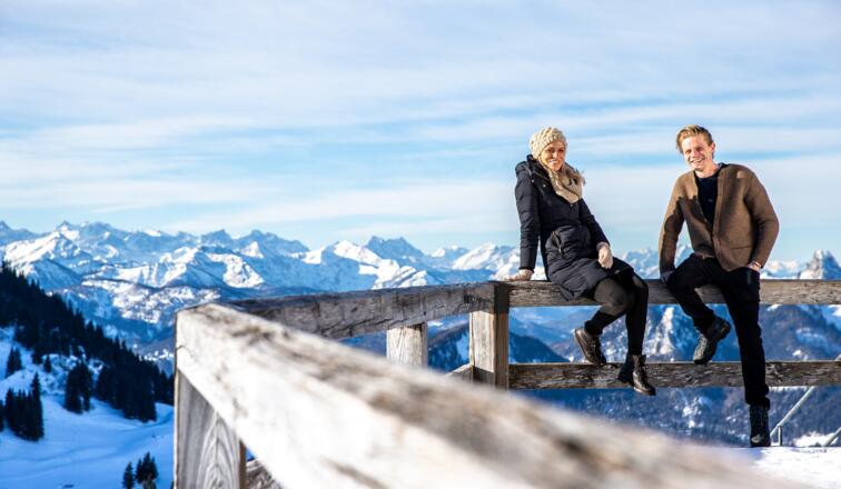 Aussicht vom Wallberg-Kircherl