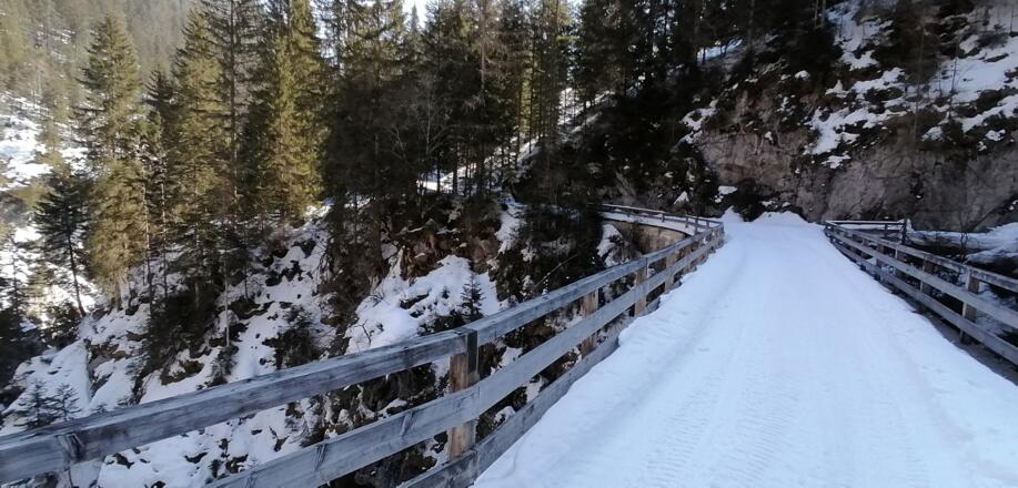 Die Brücke über den Grießbach