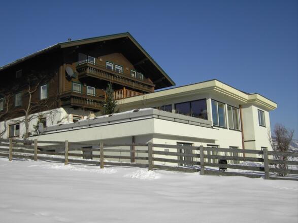 Hausansicht Winter