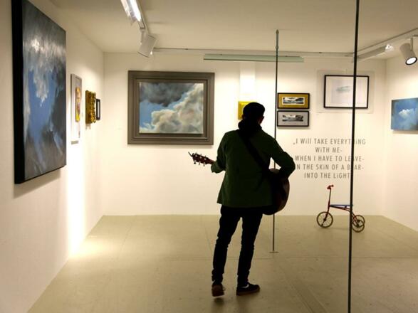 Die Moserei verbindet Galeriebetrieb mit Musik