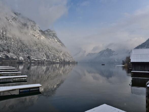 Segelclub im Winter
