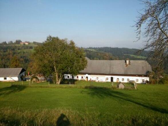 Blick auf Jausenstation Derischleiten