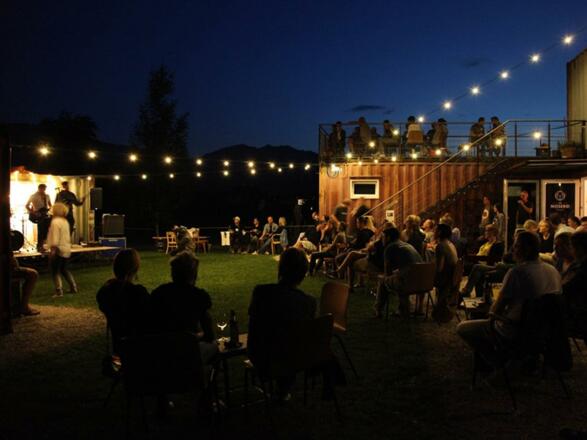 Open air konzert in der Moserei