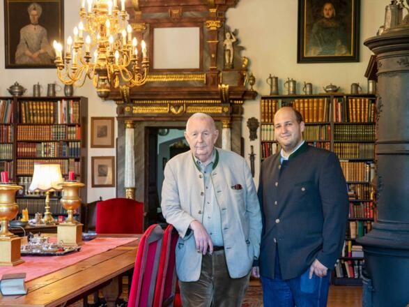 Schloss Scharnstein Bibliothek