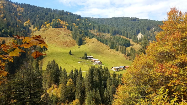 Blick auf das Vorsäß Boden