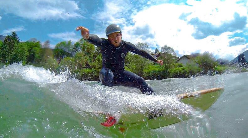 Action on the wave