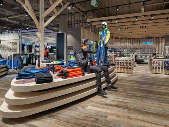 Intersport Gmunden Outdoor Insel