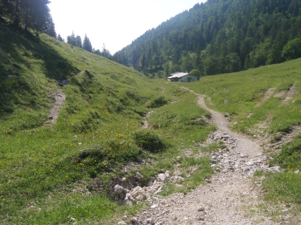 Kotalm-Hütte auf 1133 m