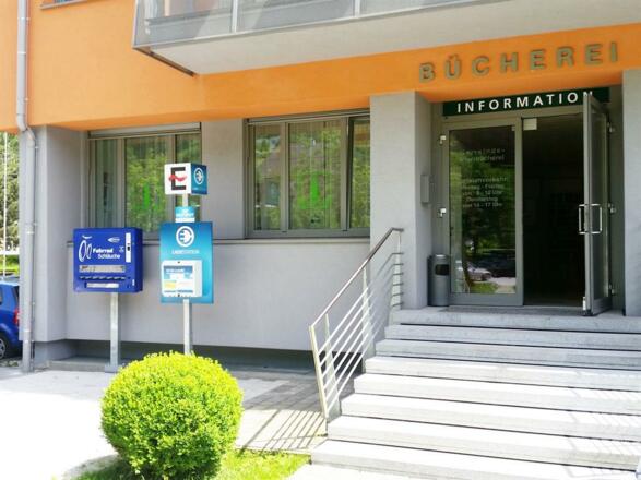 Eingang zum Tourismusbüro Ebensee