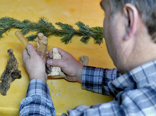 Krippenschnitzen Zaunmair