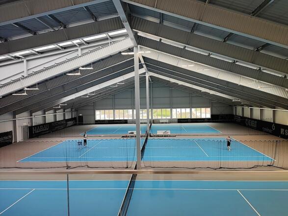 Tennishalle in Mauthausen