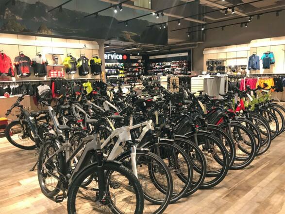 E-Bikes bei Intersport Gmunden
