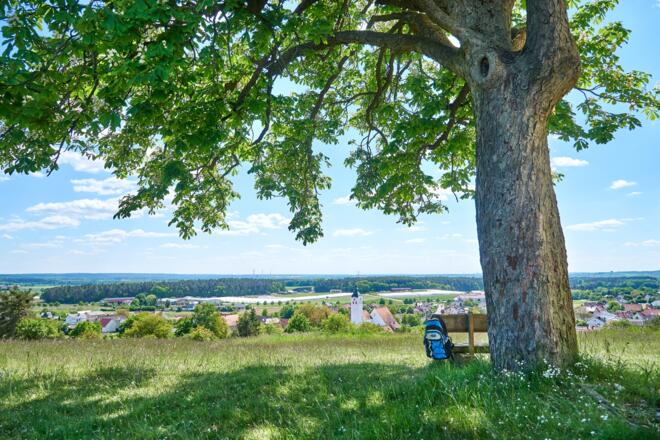 Blick über Sandharlanden