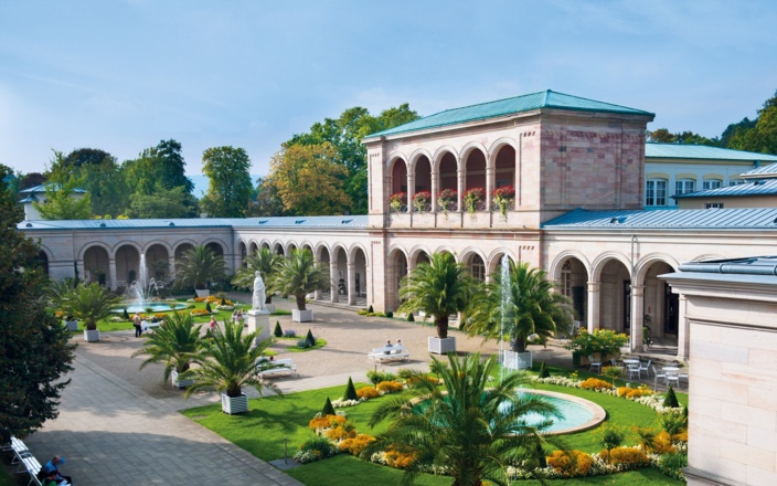 Arkadenbau im Kurgarten Bad Kissingen