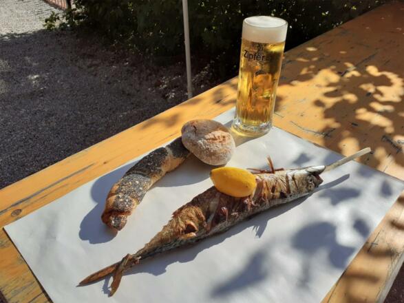 Frischer Fisch bei der FischAlm