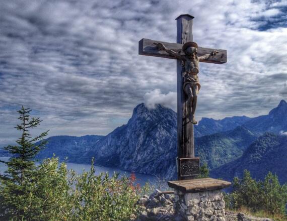 Gipfelkreuz am Sonnstein