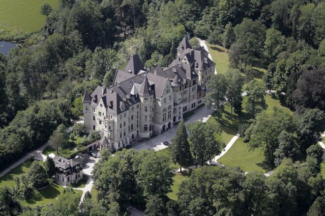 Schloss Cumberland Luftaufnahme