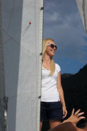 am Traunsee mit  Taunsee Yachitng