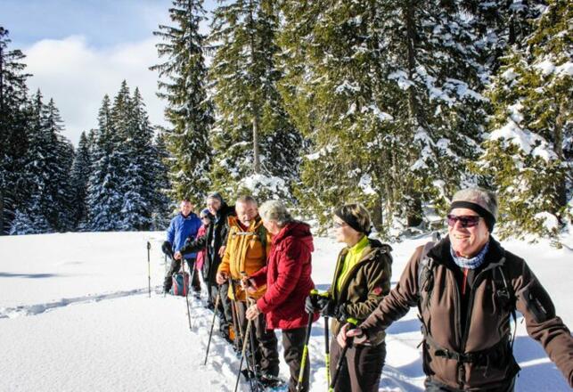 geführte Schneeschuh-Wanderung