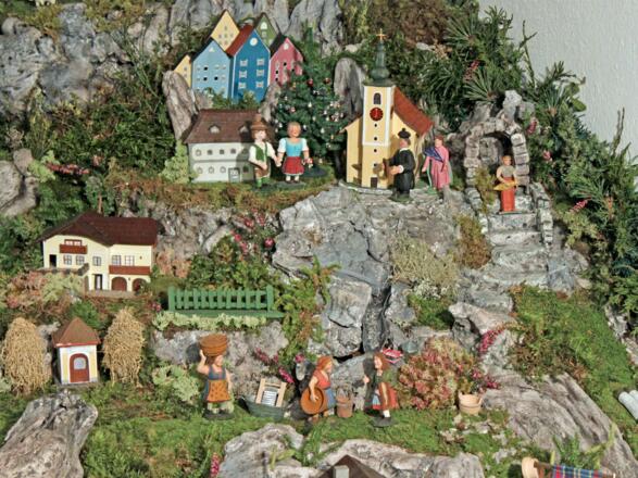 Viechtwanger Hauskrippe - Waschweiber