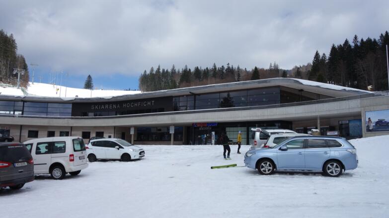 Parkplatz Skiarena Hochficht ~918m