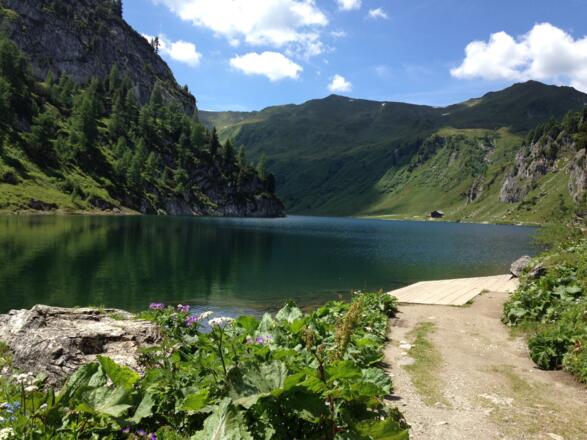 Am Ziel angekommen - der Tappenkarsee