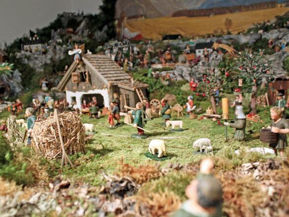 Viechtwanger Hauskrippe - Vogelfänger