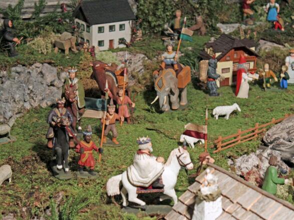 Viechtwanger Hauskrippe - Hl. Drei Könige