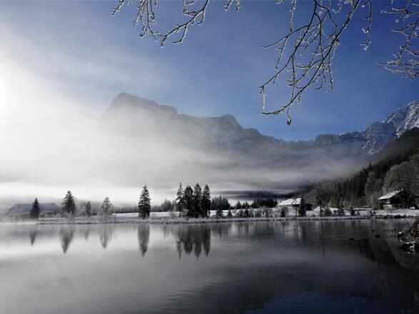 Almsee im Winter